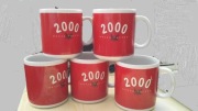 Kubki SPIKE 2000 Nasza Paczka Original, zestaw 5 szt., reklama, kubek SPIKE