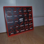 Kalendarz F1 2026 wyjątkowy wydruk 3D dla fanów wyścigów!