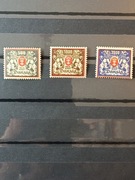 WMG rok 1923.Mi.nr 144X-146X*