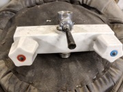 Stara bateria porcelanowa poniemiecka 