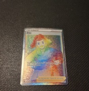 Ogrinlna tęczowa karta Zisu Pokemon z 2022