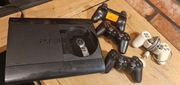 konsola do gier PS3 trzy pady PlayStation 