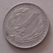 1 ZŁOTY 1985 - SKRĘTKA O 30 STOPNI