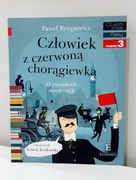Człowiek z czerwoną chorągiewką *wyprzedaż książek*