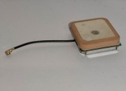 Antena GPS 25x25mm aktywna 28db u.fl IPEX