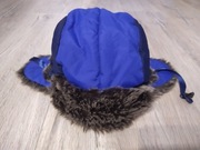 CZAPKA uszatka zimowa dla chłopca 6-8 lat chłopięca