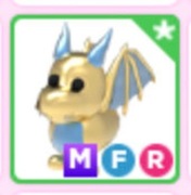 Golden Dragon MFR || Adopt Me || Roblox