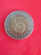Moneta 5 zł 1996 SALE
