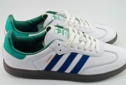 Adidas - Samba Czarno biało zielone buty sportowe