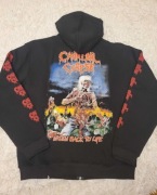 Czarna bluza męska rozpinana Cannibal Corpse XL