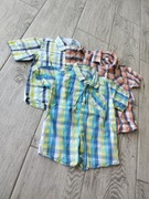 Koszule dla chłopca na krótki rękaw 86