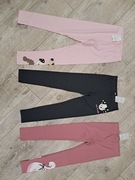 Getry/ legginsy dziewczęce - 3 pary - rozm 134
