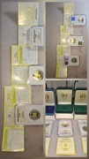 Set nr 6 - Ukraina złoto/srebro   1/2 Oz czystego złota