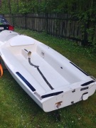 lodz regatowa 420 z kabina