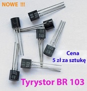 Tyrystor BR103 stosowany w OTVC z PRL
