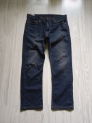 Jeansy męskie Levi's ciemny denim W34 L32