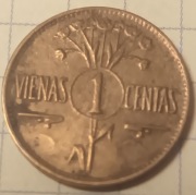 Litwa 1 cent 1925