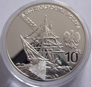 10 zł - Arctowski i Dobrowolski- 2007r. - srebro zakupione w NBP