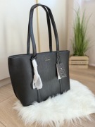 NOWA Torebka PUCCINI | Mieści A4 | Czarna Szopperka