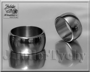 Szeroka tytanowa obrączka, obrączki z tytanu Tytan