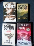 Przewieszenie + Przepaść + Wybaczam Ci . Remigiusz Mróz. Cena za 4 książki!