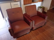 Fotele PRL 2 szt. (transport w okolicy)