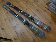 Narty freeride K2, wiązanie ATOMIC 420, długość 169 cm.