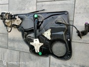 Mechanizm podnoszenia szyby wraz z zamkiem Passat B6 prawy tył 