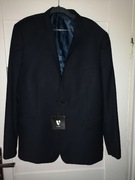 MARYNARKA MĘSKA V BY VERY 44 XXL GRANAT 