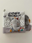 Miękka książeczka sensoryczna "Jungle Animals"