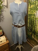 Nowa damska sukienka jeansowa 40