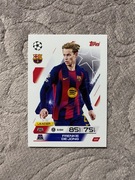 MATCH ATTAX 2025/26 FRENKIE DE JONG BASE 107