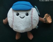 Maskotka Baseball Pluszak Piłka Sportowa Miękka Przytulanka