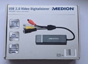 Grabber USB Medion P890015 (MD 86001) - sprawny, komplet