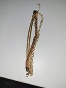 Bransoletka złota z łańcuszkiem