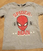 T-shirt chłopięcy podkoszulek 122 Marvel Spiderman