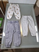 Zestaw 3 szt. Spodenki Dziewczęce Dresowe Rozmiar 86-92