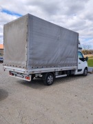 Zabudowa plandeka aluminiowa, paka 8EP , podnoszony dach, 4,2 x 2,2 x 2,2