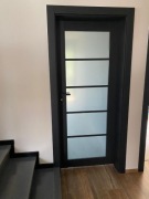 Drzwi wewnętrzne LOFT biało/czarne