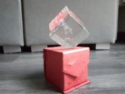 Kryształ ozdoba baran znak zodiaku