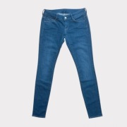 G-Star Raw 2734 3301 low super skinny wmn jeansy niebieskie damskie