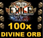 PATH OF EXILE 1 LIGA MERCENARIES 100 DIVINE ORB Secrets Of The Atlas PC