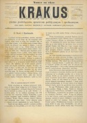 KRAKUS, nr 5, rok 1891 r.