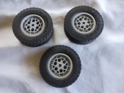 Lego trzy koła technic z oponami 32019 np. do zestawu 8258