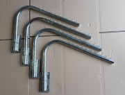 Wieszak obrotowy / uchwyt ekspozycyjny metalowy – komplet 4 szt.