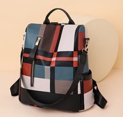 Antykradzieżowy plecak damski. Nowy. Skórzany Plecako-torebka 