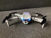 Dron składany E99 PRO z 2 kamerami HD | Zestaw XL + pokrowiec | Zasięg 250m