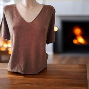 Bluzeczka-sweterek z krótkim rękawem 