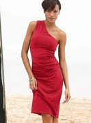 sukienka z katalogu Victoria's secret burgundowa M/L