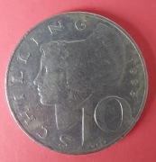 Moneta Austria 10 szylingów austriackich (10 Schilling) 1993